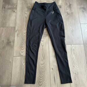 Gymshark Black Pocket High-Waisted Leggings Small